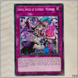 Sinful Spoils of Slumber - Morrian - LEDE-EN075 - Common 1st Edition Yugioh - Image 1