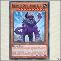Behemoth the King of a Hundred Battles - DUNE-EN024 - Common 1st Edition Yugioh - Image 1