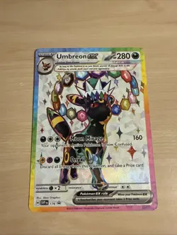 2025 Pokemon Prismatic Evolution Umbreon ex Collection Promo Card #176 - Image 1