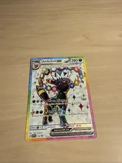 2025 Pokemon Prismatic Evolution Umbreon ex Collection Promo Card #176 - Image 2