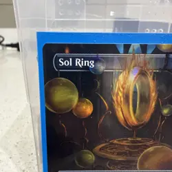 Magic the Gathering Commander Masters Sol Ring Borderless Foil Card - Image 2