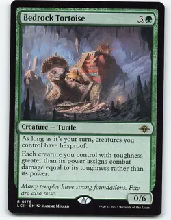 Bedrock Tortoise #176 Magic the Gathering Card - Image 1