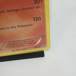 Pokemon TCG Reshiram Black Star Promos Holo Card BW23 NM 2011 - Image 4