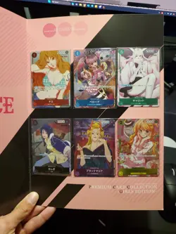 One Piece Girls Edition Premium Card Collection Promo Bandai Namco - Image 1