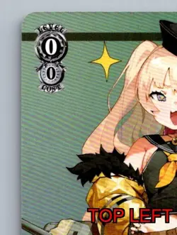 Common Weiss Schwarz Card Bache Azur Lane 0C 1S 500P Blue Bache Skill - Image 3