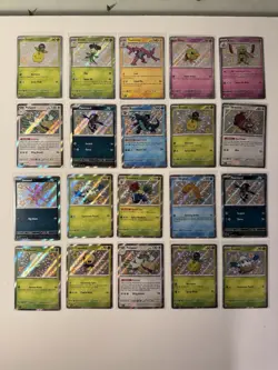 Lot of 20 Paldean Fates Baby Shiny Ultra Rare Pokemon Cards NM/M - Image 1