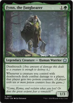 Fynn, the Fangbearer U Foundations 637 LP-NM - Image 1