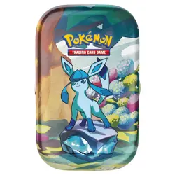 Pokemon TCG Prismatic Evolutions Mini Tin Glaceon Factory Sealed - Image 1