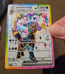 Umbreon Ex 176 Pokemon TCG Prismatic Evolutions - Black Star Promo NM - Image 2