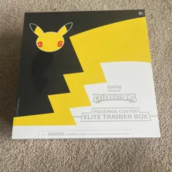 SEALED Celebrations - Pokemon Center - Elite Trainer Box ETB - 25th Anniversary 820650809866 - Image 1