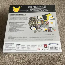 SEALED Celebrations - Pokemon Center - Elite Trainer Box ETB - 25th Anniversary 820650809866 - Image 2