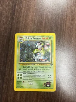Pokemon Erika's Venusaur Gym Challenge 4/132 Holo Rare - Image 1