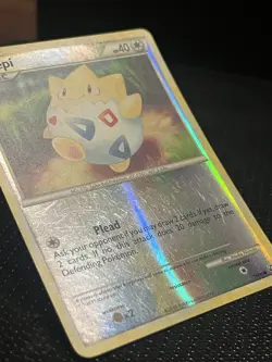 Togepi 70/90 - MP- Reverse Holo - HGSS Undaunted Pokemon TCG - Image 3