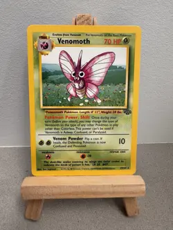 1999 Pokemon Jungle Venomoth Unlimited #29/64 Non-Holo Rare - MINT - Image 1