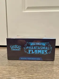Auc#4 Pokemon Mega Evolution Phantasmal Flames Elite Trainer Box ETB Sealed New - Image 5