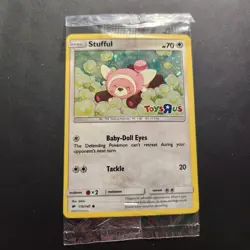 2017 Stufful 110/147 - Toys R Us Promo Holo Rare (New Sealed) - Pokemon TCG - NM - Image 1