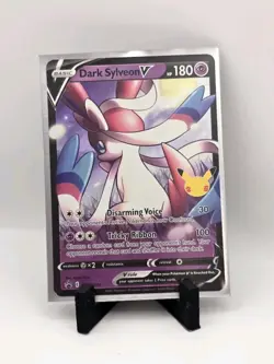 Dark Sylveon V SWSH134 Pokemon Sword And Shield Promo Lightly Played - Image 1