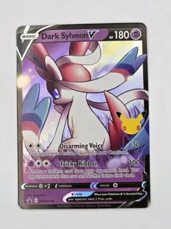 Dark Sylveon V SWSH134 Pokemon Sword And Shield Promo Lightly Played - Image 2
