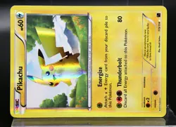 2011 Pikachu #115 (Reverse Holo) Pokemon Black & White Secret Rare - Image 3