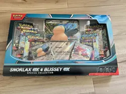 Pokemon Snorlax Ex & Blissey Ex Special Collection Box SHIPS TODAY - Image 1