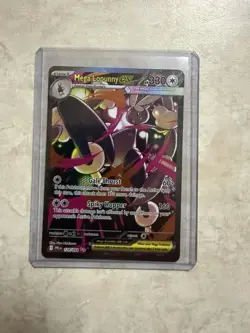 2025 POKEMON PFL EN PHANTASMAL FLAMES #128 MEGA LOPUNNY EX ILLUSTRATION RARE SIR - Image 1