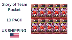 Glory of Team Rocket Japanese (Destined Rivals) 10 Booster Packs Lot Pokemon TCG - Image 1