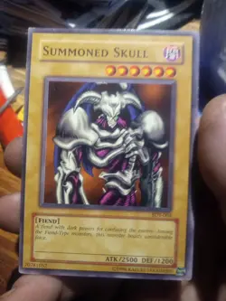 1996 Yu-Gi-Oh Summoned Skull Card SDY-004 Promo EXTREMELY RARE! GREAT CONDITION - Image 2