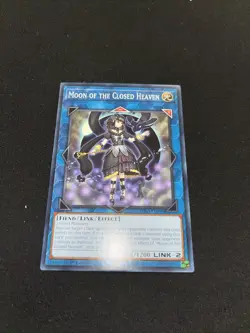 Yugioh! x1 Moon of the Closed Sky INFO-EN098 SHIPS IMMEDIATELY - Image 1