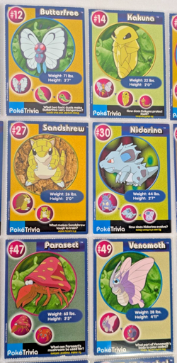 Pokemon - 1999 Poke Trivia - Card Lot x84 - Blastoise Gengar Mewtwo Dragonite - Image 5