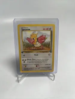 SPEAROW Pokemon Card - WOTC - 1st Edition - Jungle - 62/64 - NM - Image 1