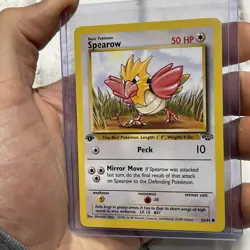 Pokemon 1st Edition Spearow Common Jungle 62/64 NM Vtg Pokemon Card Nintendo TCG - Image 2