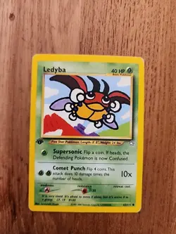 Ledyba 63/111 1st Edition 2000 Neo Genesis Pokemon TCG Card - Image 1