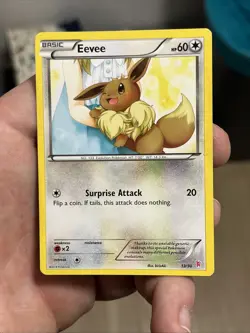 Eevee 13/30 XY Trainer Kit: Sylveon Noivern Regular 2014 Hp Pokemon Card Rare - Image 1