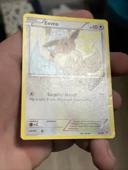 Eevee 13/30 XY Trainer Kit: Sylveon Noivern Regular 2014 Hp Pokemon Card Rare - Image 2