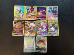 LOT 10x Pokemon Cards TCG Trainer Gallery & Illustration Rares Full Art - Image 1