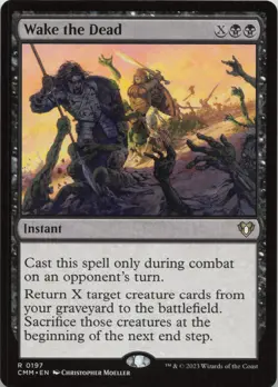 Wake the Dead R Commander Masters 197 NM MTG - Image 1