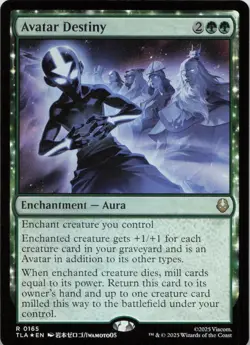 Avatar Destiny - FOIL - R Avatar: The Last Airbender 165 - MTG - Image 1