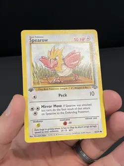 Pokemon Card 1ST EDITION Spearow Jungle 62/64 WotC Vintage 1999 LP/NM - Image 4