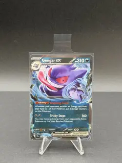 Pokemon TCG- 2024 Gengar EX 104/162 Temporal Forces NM - Image 1