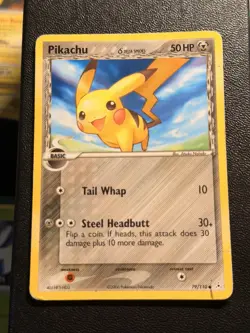 Pokemon TCG Pikachu 79/110 EX Holon Phantoms Regular Common 2006 Low Pop MP/HP - Image 1