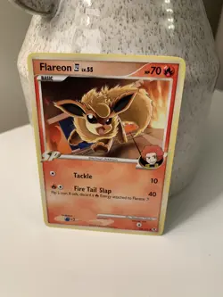 Pokemon TCG Flareon [4] Rising Rivals 60 Regular Common - Image 1