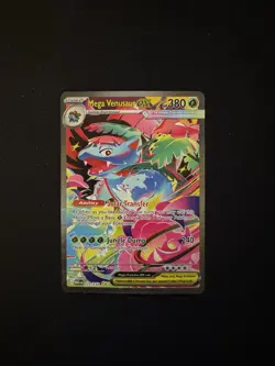Pokemon TCG Mega Evolution Mega Venusaur Ex SIR PSA 10 Contender - Image 1
