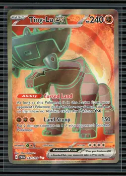 Pokemon PAL EN-Paldea Evolved #243 Ting-Lu ex - Image 1