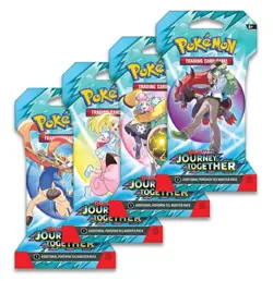 Pokemon SV Journey Together Sleeve Booster Pack - 1X Brand New Factory Sealed - Image 1