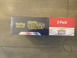 Pokemon Surging Sparks ETB & Booster Bundle Costco 2-Pack Sealed *In Hand* - Image 3