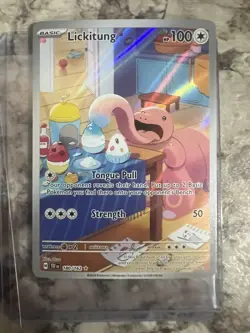 Lickitung 180/162 Sv05: Temporal Forces Holo Illustration Rare Pokemon TCG NM - Image 2