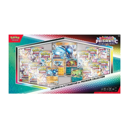 Pokemon TCG Prismatic Evolutions Lucario ex & Tyranitar ex Box - DAMAGED - Image 3