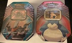 Pokemon Darkrai and Snorlax Mighty Mysterious Tins - New & Sealed! - Image 1