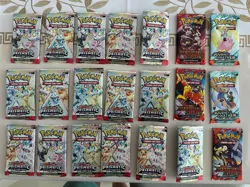 Pokemon TCG x35 *EMPTY* Prismatic Evolutions, Destined Rivals, Journey Together - Image 1