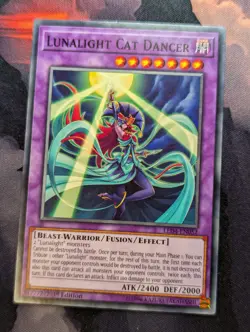 Lunalight Cat Dancer LED4-EN052 1st Edition YuGiOh TCG Card - Image 1